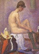 Georges Seurat The Post of Woman oil painting picture wholesale